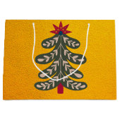 Vrolijk en helder Kerstmis Groot Cadeauzakje (Voorkant)