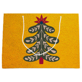 Vrolijk en helder Kerstmis Groot Cadeauzakje