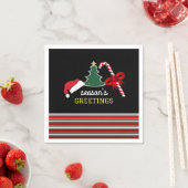 Vrolijk en helder, Kerstmis Servet (Insitu)