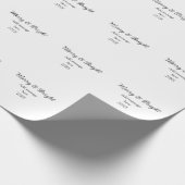 Vrolijk en helder kerstvakantie en berichtjaar cadeaupapier (Hoek)