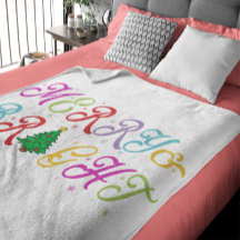 Vrolijk en helder kleurrijke kerstboom feestelijk