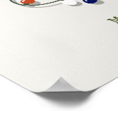 Vrolijk en helder licht Graphic Poster (Hoek)