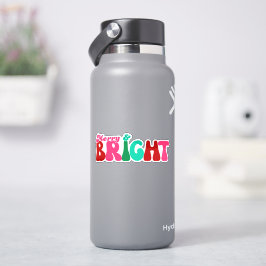 Vrolijk en helder - Maximalist Christmas Sticker