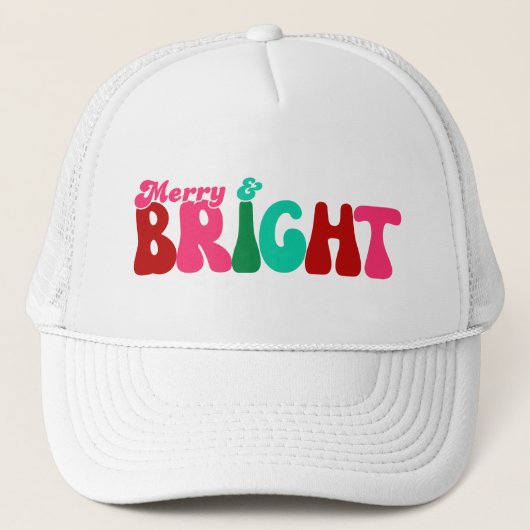 Vrolijk en helder - Maximalist Trucker Pet (Voorkant)