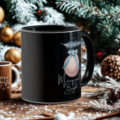 Vrolijk en helder Ornament Roze Pastel Vakantie Mok