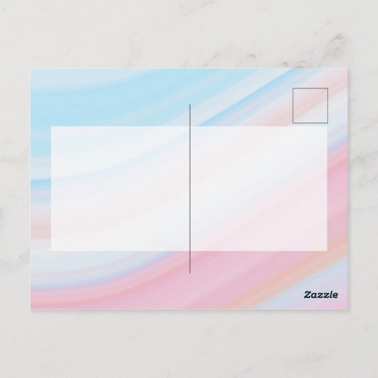 Vrolijk en helder roze pastel vakantie fotocollage briefkaart (Achterkant)