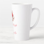 Vrolijk en helder Santa Latte Mok (Rechts)