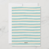 Vrolijk en helder Schattigee wintervogels kerst Feestdagenkaart (Achterkant)