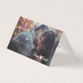 Vrolijk en helder script vakantie fotokaart kaart (Voorkant)