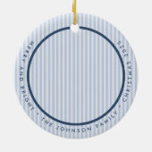 Vrolijk en helder typografie  foto keramisch ornament (Achterkant)