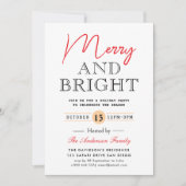 VROLIJK EN HELDER Vakantie Uitnodiging (Voorkant)