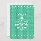 Vrolijk en helder vakantiefeest kaart (Achterkant)