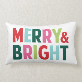 Vrolijk en helderkleurig kerstSierkussen Kussen