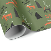 VROLIJK EN HERT KERST CADEAUPAPIER (Rol Hoek)