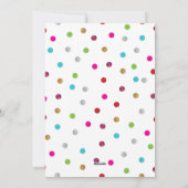 Vrolijk en licht vakantie foto kerst Kaart (Achterkant)