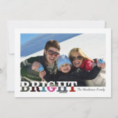 Vrolijk en licht voor en achter vakantie Kaart (Achterkant)