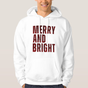 VROLIJK EN STRALEND HOODIE