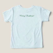 Vrolijk en Vakantie Cheer Gepersonaliseerd Baby Sh (Design achterkant)