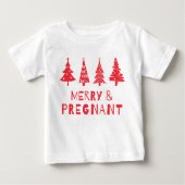 Vrolijk en zwanger met Kerstmis (Voorkant)