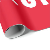 Vrolijk en zwanger met Kerstmis Cadeaupapier (Rol Hoek)