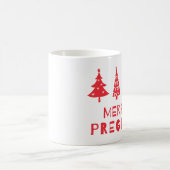 Vrolijk en zwanger met Kerstmis Koffiemok (Center)