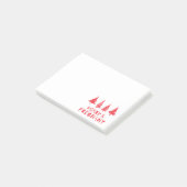 Vrolijk en zwanger met Kerstmis Post-it® Notes (Schuin)