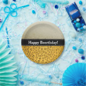 Vrolijk feest. Vreemde verjaardag of een tekst Papieren Bordje (Feest)