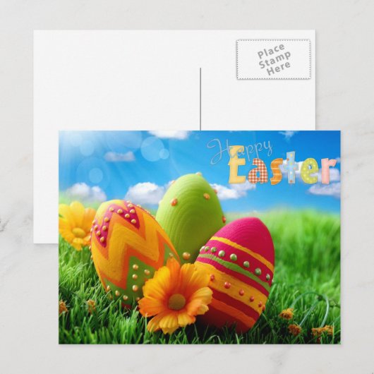 vrolijk feestdagenkaart (Voorkant / Achterkant)