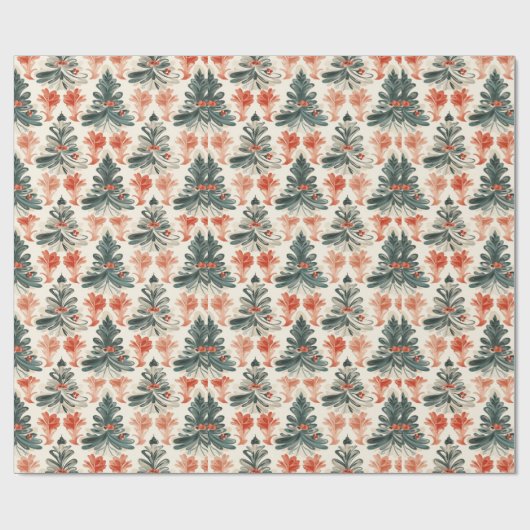 Vrolijk feestelijk inpakpapier (Vlak)