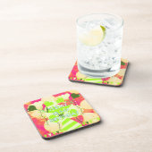 Vrolijk feestontwerp: vandaag is mijn verjaardag bier onderzetter (Rechterzijde)