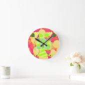 Vrolijk feestontwerp: vandaag is mijn verjaardag ronde klok (Huis)