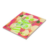 Vrolijk feestontwerp: vandaag is mijn verjaardag tegeltje (Zijkant)