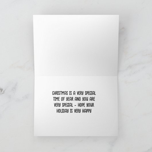 VROLIJK "FEIERVAKANTIE" SPECIALE BOODSCHAP VOOR JO KAART (Binnen)