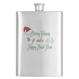 Vrolijk Fitmas en een Gelukkig Nieuw Achter Flacon