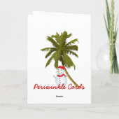 Vrolijk Florida kerst Feestdagen Kaart (Achterkant)