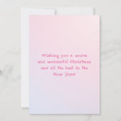 Vrolijk Florida Kerst Tropische Vogel en Boom Feestdagenkaart (Achterkant)