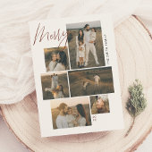 vrolijk | Galerij Muur 6 Foto Collage Kerstmis Feestdagenkaart