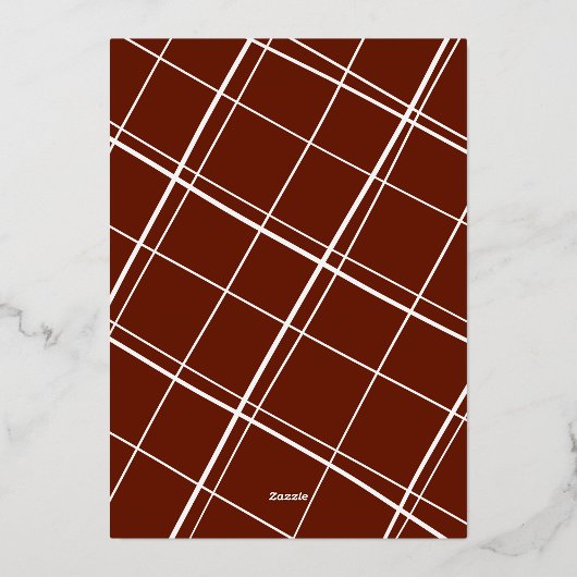 vrolijk | Galerij Muur 6 Foto Collage Kerstmis Folie Feestdagenkaart (Achterkant)