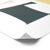 Vrolijk Gelukkig Alles Groovy Vakantie Kerstmis Poster (Hoek)