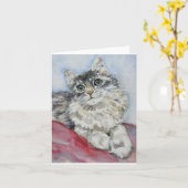 Vrolijk gelukkig kaart (Gele Bloem)