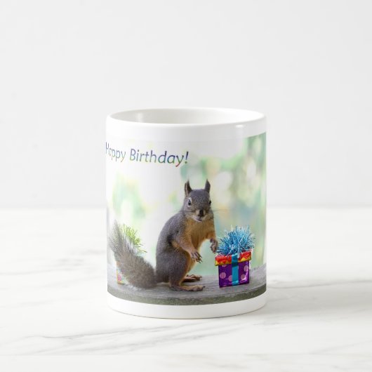 Vrolijk gelukkige verjaardag! koffiemok (Center)