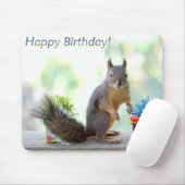Vrolijk gelukkige verjaardag! muismat (Met muis)