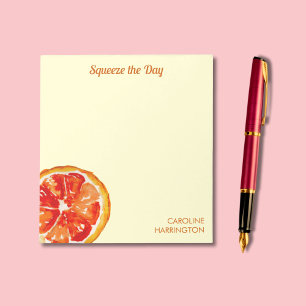 Vrolijk gepersonaliseerd notitieblok