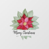 Vrolijk geschilderd met de hand geschilderde Water Raamsticker (Vel)