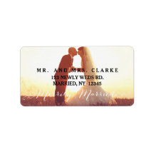 Vrolijk getrouwd Kerstmis Foto Vakantie