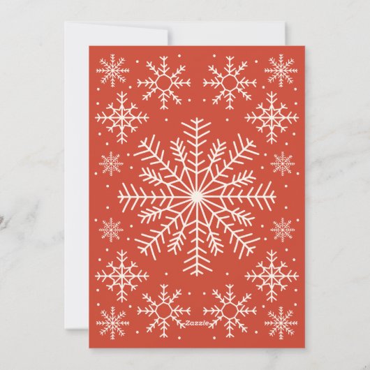 Vrolijk & getrouwd Muis Paar Kerstmis Sneeuw Grobe Feestdagenkaart (Achterkant)