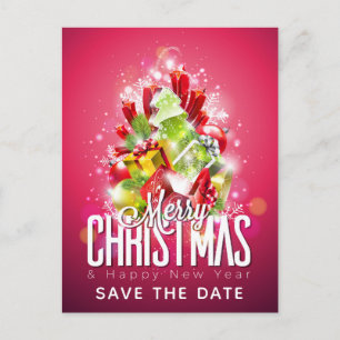 Vrolijk gevarieerd Cadeau Opslaan Datum Briefkaart