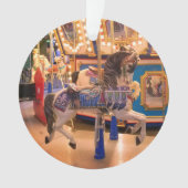 Vrolijk Go Rond Acryl Kerstmis Ornament (voorkant)