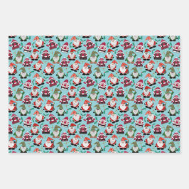 Vrolijk Gonkmas! Kerstmis ontwerp voor liefhebbers Inpakpapier Vel