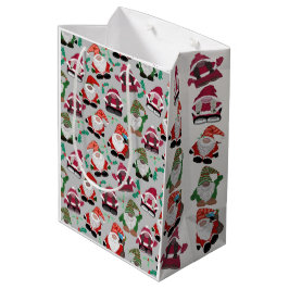 Vrolijk Gonkmas! Kerstmis ontwerp voor liefhebbers Medium Cadeauzakje